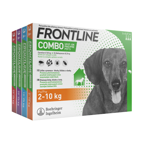 Frontline Combo dog range