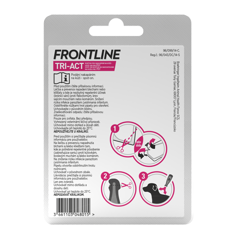 Frontline Tri-Act back